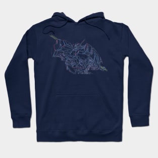 Barbatos Gundam Smash Sketch Hoodie